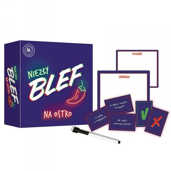 Niezły Blef na ostro. Cuckoo Games Double bluff gra 02302 Trefl