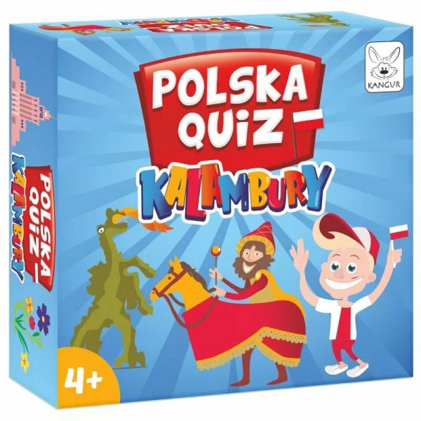 PROMO Polska Quiz Kalambury 4+ Kangur