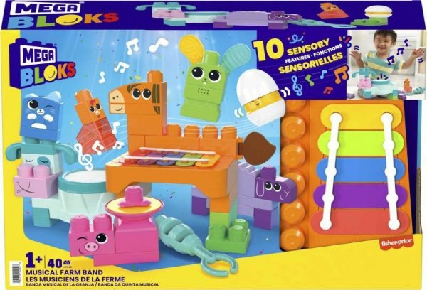 MEGA BLOKS Muzykalne zwierzątka z farmy HPB46 p2 MATTEL