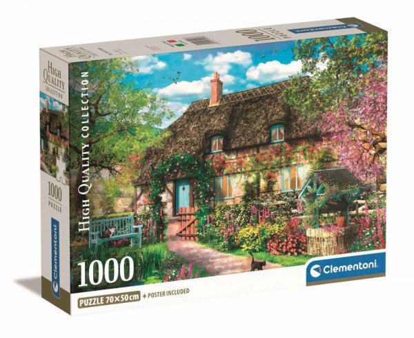 Clementoni Puzzle 1000el Old cottage 39908