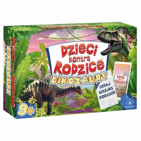 PROMO Dzieci kontra Rodzice. Dinozaury gra Kangur