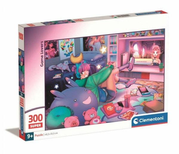 PROMO Clementoni Puzzle 300el Super Game Lovers 21722