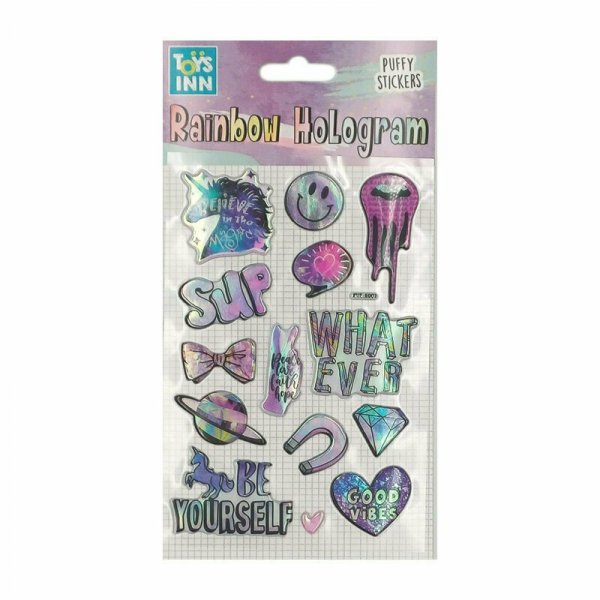 PROMO Naklejki rainbow hologram - unicorn 8660 STNUX p6