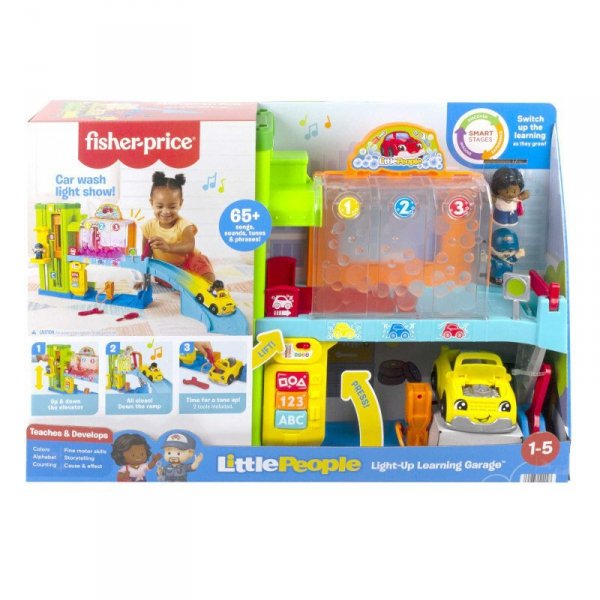 Fisher-Price Little People Edukacyjna myjnia samochodowa HRC53 MATTEL