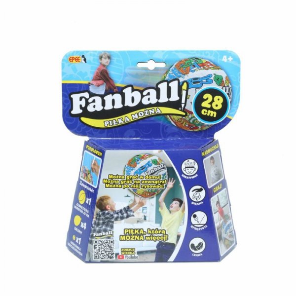 EPEE FanBall Piłka Można mix 3 wzory p6 60100 cena za 1 szt