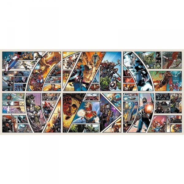 Puzzle Prime 9000 el. Marvel Across The Comic Universe 81022 Trefl