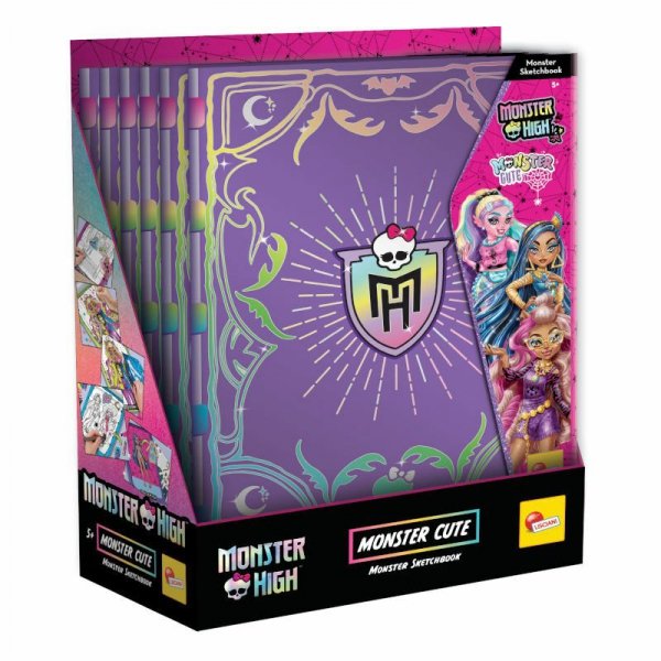 Szkicownik Monster Cute Monster High 12846 LISCIANI