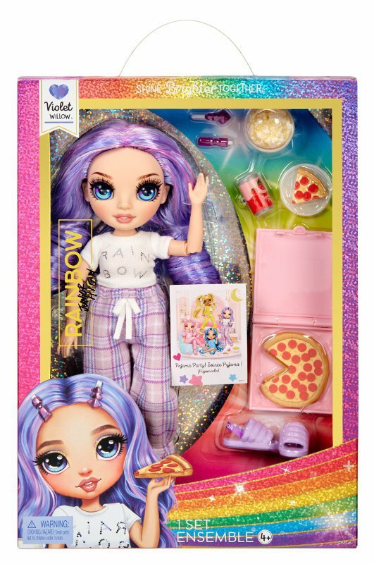 PROMO MGA Junior High PJ Party Fashion Lalka Violet (Purple) 503705