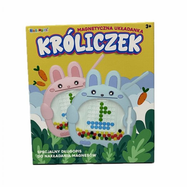 Układanka Magnetyczna Tablica Króliczek 1009725 mix cena za 1 szt