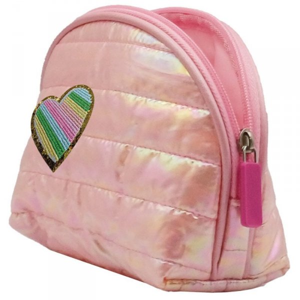 PROMO Kosmetyczka Puffy różowa STN 8752