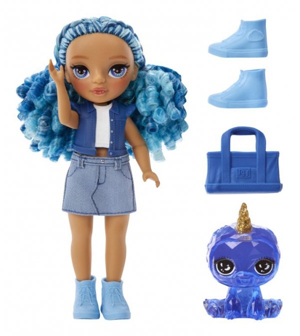 MGA Rainbow High Littles Dolls Sapphire (Blue) p4 531197