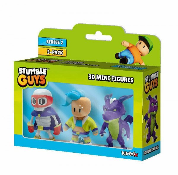 PROMO Stumble Guys 3 mini figurki w opakowaniu 61130 p27