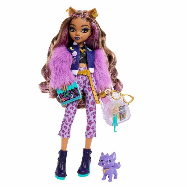 Monster High Lalka Clawdeen Wolf HRP65 MATTEL