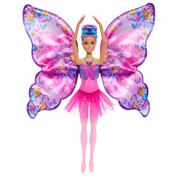 PROMO Barbie Motylkowa baletnica Lalka 2w1 HXJ10 MATTEL