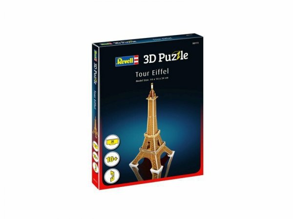 PROMO Puzzle 3D 20el Wieża Eiffel&#039;a 00111 Revell