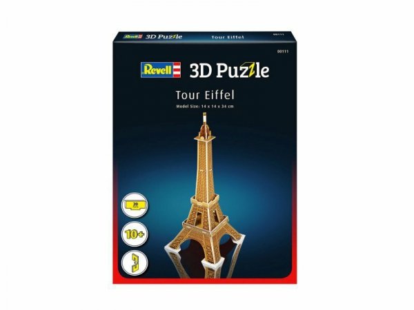 PROMO Puzzle 3D 20el Wieża Eiffel&#039;a 00111 Revell
