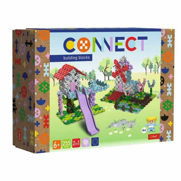 Klocki Connect 2w1 Domek na drzewie / Wiatrak 61978