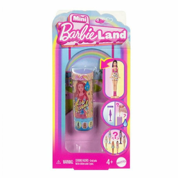 Barbie Mini BarbieLand Color Reveal mini lalka niespodzianka JCR08 MATTEL p10