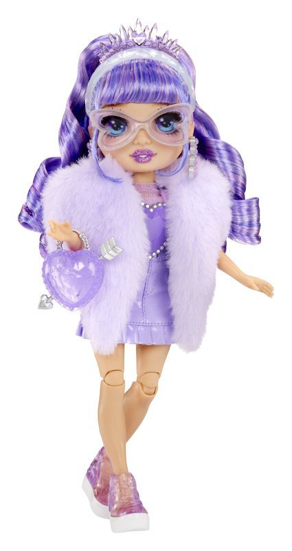 MGA Rainbow High Lalka Violet fioletowa Creative Crystals 121404 p3