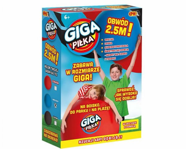 EPEE Giga Piłka niebieska 250cm 603982