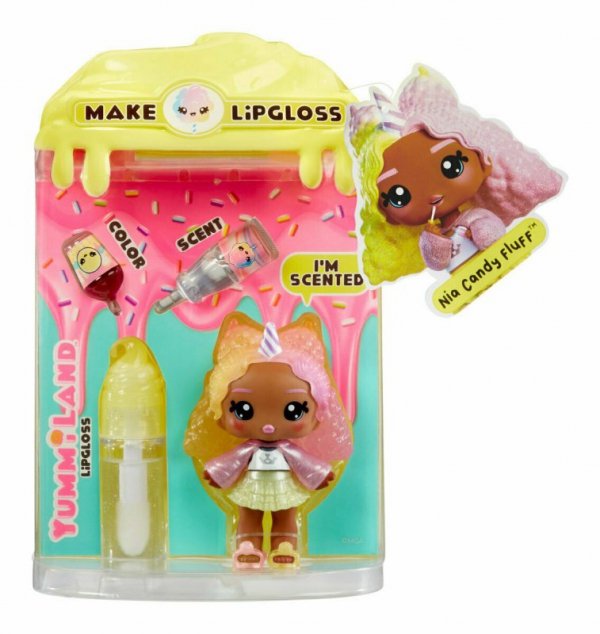 MGA Yummiland Lip Gloss s2 Nia Candy Fluff 525462