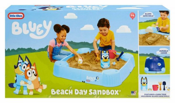 Little tikes Piaskownica Bluey Dzień na plaży 641084