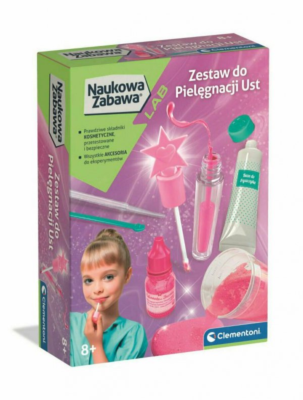 Clementoni Naukowa zabawa. Balsam i błyszczyk 50253