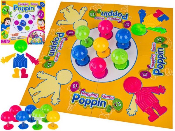 Zabawna gra rodzinna STWÓRZ LUDZIKA &quot;Hopping Game Poppin&quot;