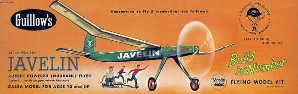 Javelin [603] - Samolot GUILLOWS - Guillows