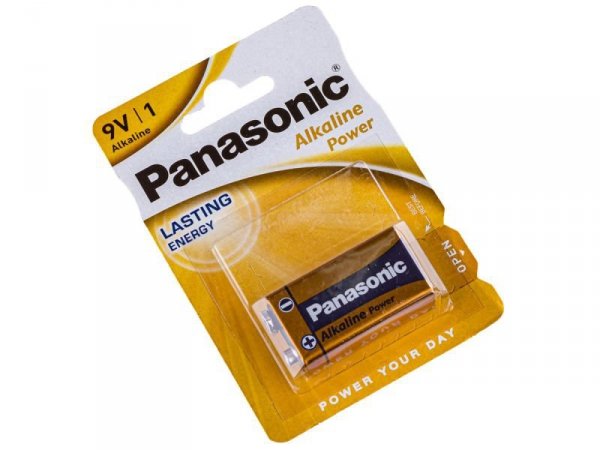 Bateria Alkaliczna Panasonic 9V 6LR61 - Blister 1 Szt - Panasonic