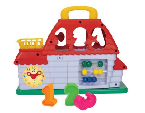 Interaktywny Domek Farma ABC Z Sorterem