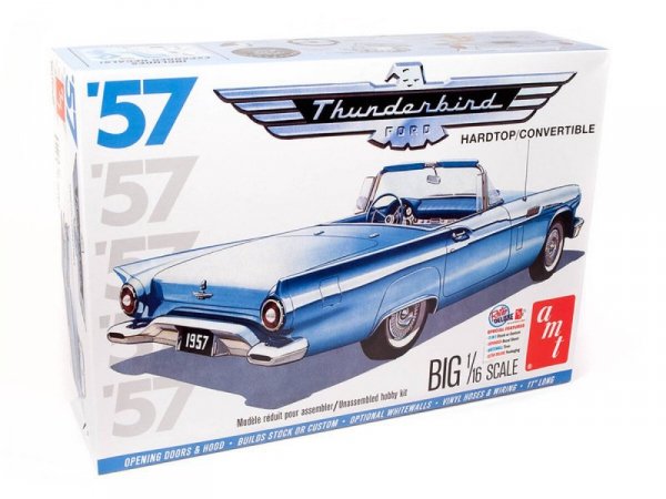 Model Plastikowy - Samochód 1:16 1957 Ford Thunderbird 2T - AMT