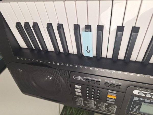 Keyboard Organy 61 Klawiszy Zasilacz MK-812 Przecena 8 - Meike