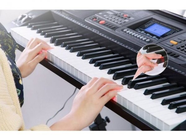 Keyboard Organy 61 Klawiszy Zasilacz MK-816 Z Funkcją Nauki Gry - Meike