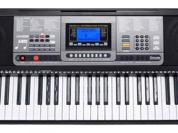 Keyboard Organy 61 Klawiszy Zasilacz MK-816 Z Funkcją Nauki Gry - Meike