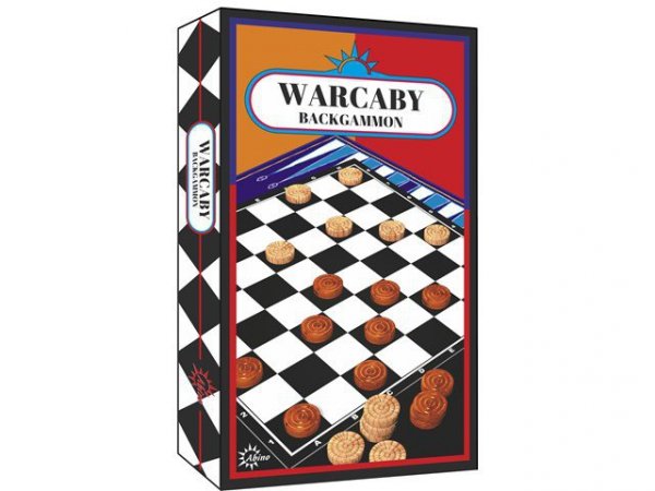 ABINO Gra Warcaby-Backgammon AB 72687