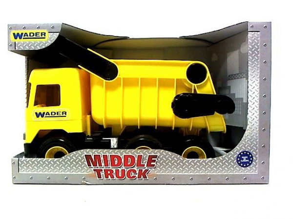 WADER WADER Middle Truck wywrotka żółta 32121 21212