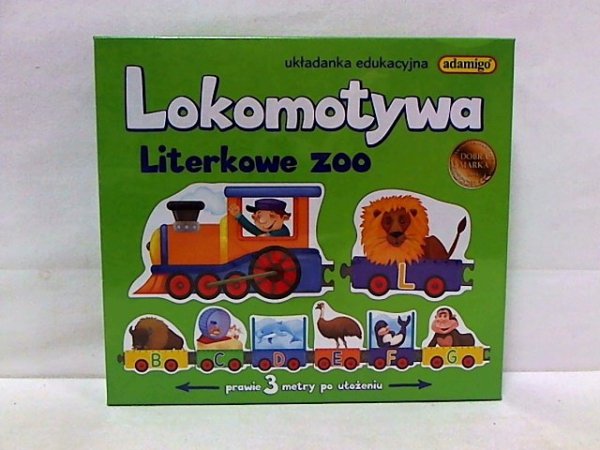ADAMIGO Lokomotywa - Literkowe ZOO 07219