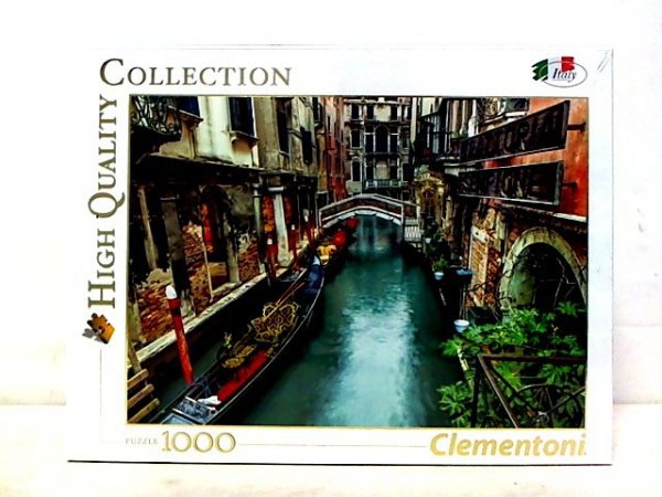 CLEMENTONI - PUZZLE CLE puzzle 1000 Wenecja Kanał wodny 39458