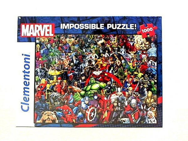 CLEMENTONI - PUZZLE CLE puzzle 1000 Impossible Marvel80Years 39411