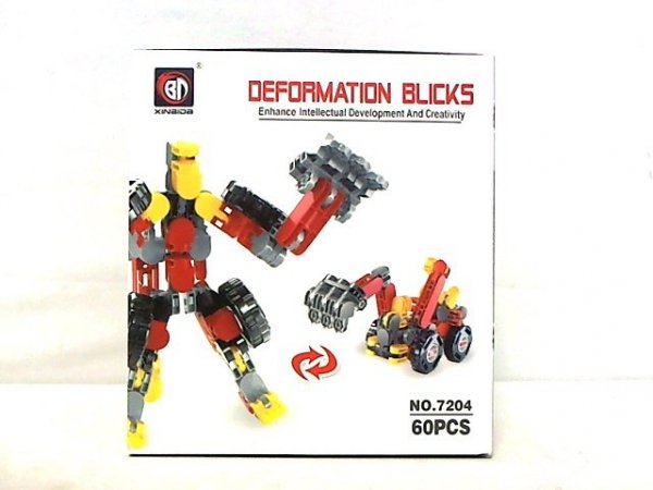 HIPO Klocki deformation blicks 60 części HKM02