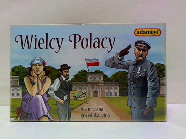 ADAMIGO Wielcy Polacy - gra edukacyjna 07325