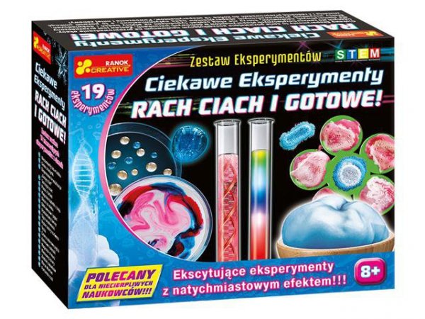 RANOK-CREATIVE Ciekawe eksperymenty, rach ciach i gotowe 39957