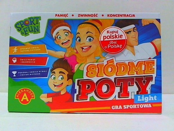 ALEXANDER Sport_Fun Siódme poty light - gra planszowa 21424