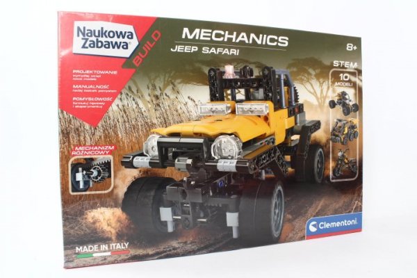 CLEMENTONI - ZABAWKI CLE Labo.mechaniki - Jeep Safari 50123