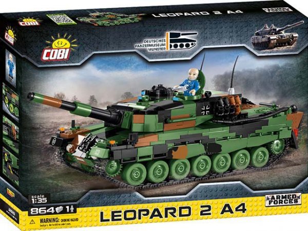 COBI COBI ARMED FORCES czołg Leopard 2A4 840kl 2618