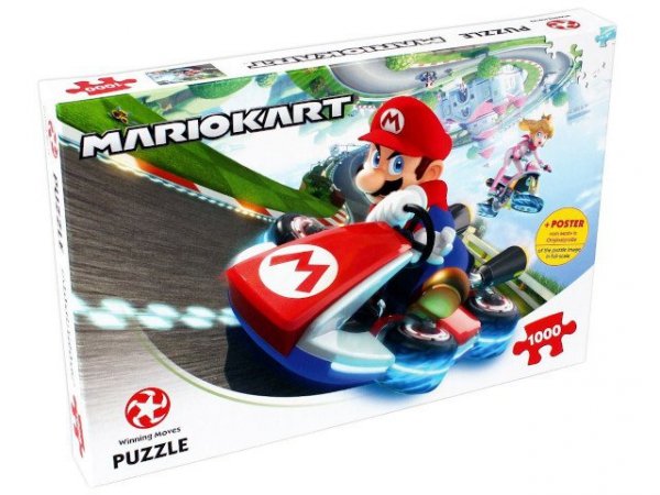 WINNING Puzzle 1000 Mario Kart Funracer 029483