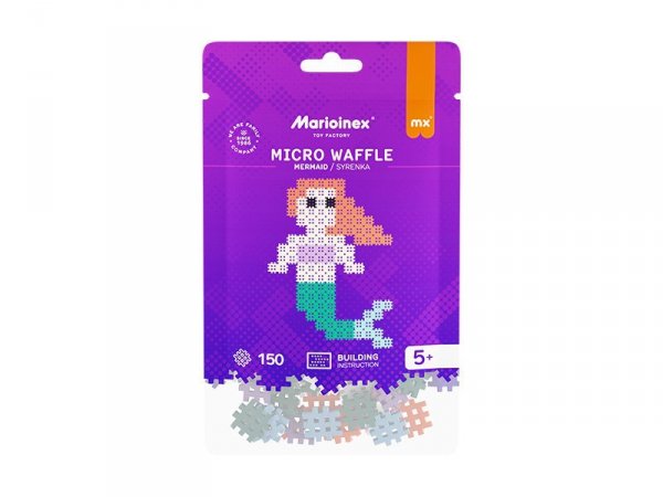 MARIOINEX Klocki micro waffle150el Syrenka 03476