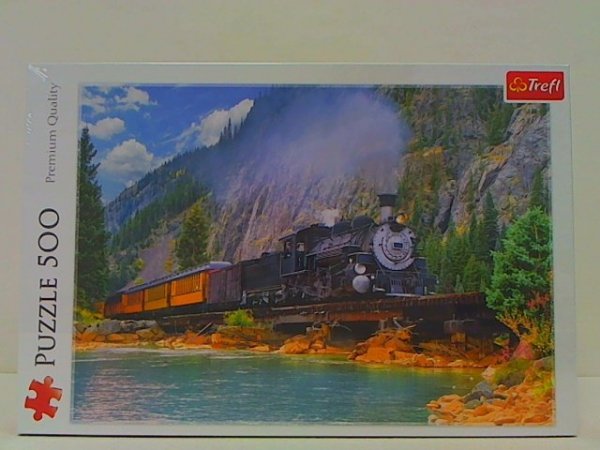 TREFL PUZZLE 500 Górski pociąg 37379