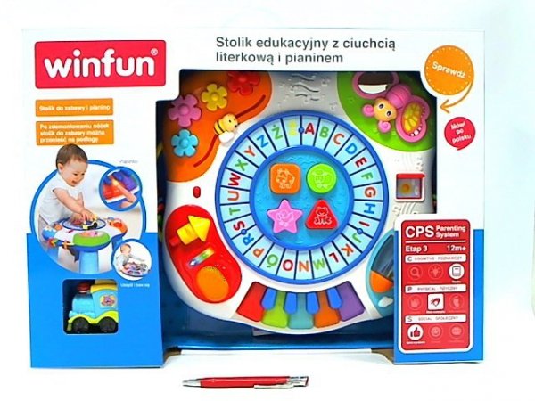 ANEK - SMILY PLAY Edukacyjny stoliczek SmilyPlay 000801 43621